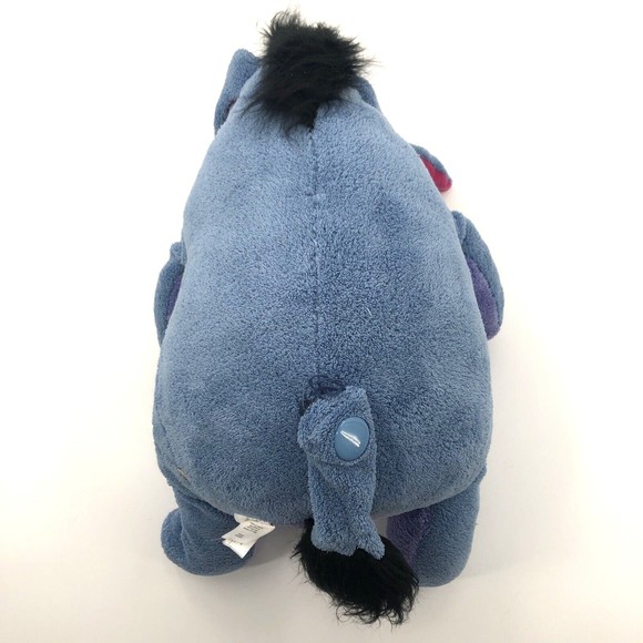 Disney Store Exclusive Eeyore Plush Stuffed Animal Sitting Toy 16" *FLAW - Picture 4 of 11